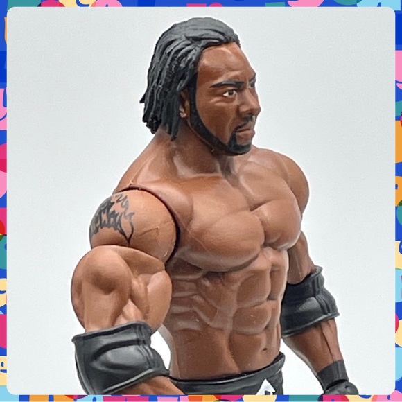 2013 WWE Mattel WrestleMania Heritage Series 48 BOOKER T Wrestling Action Figure - Picture 4 of 11
